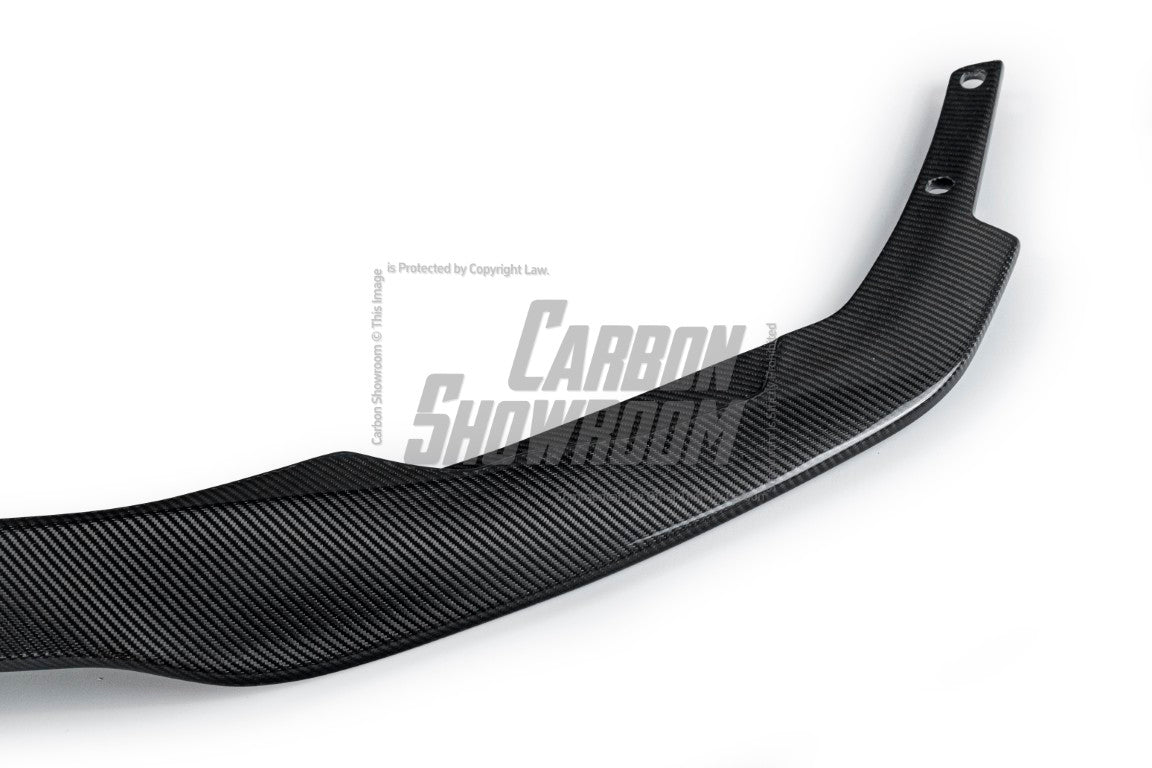 Future Design Blaze Carbon Fiber FRONT LIP SPLITTER for Audi RS6 RS7 C8 2020-ON - Performance SpeedShop