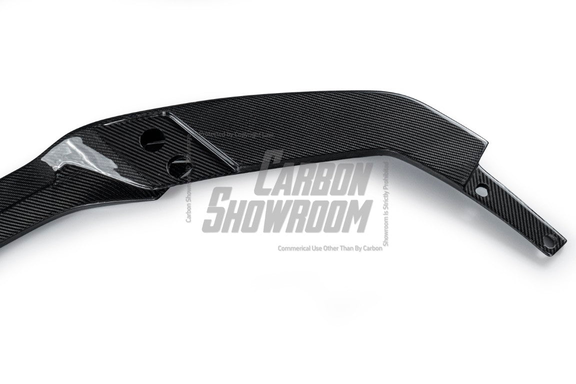 Future Design Blaze Carbon Fiber FRONT LIP SPLITTER for Audi RS6 RS7 C8 2020-ON - Performance SpeedShop