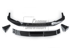 Future Design Blaze Carbon Fiber FRONT LIP SPLITTER for Audi RS6 RS7 C8 2020-ON - Performance SpeedShop