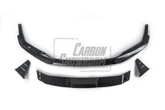Future Design Blaze Carbon Fiber FRONT LIP SPLITTER for Audi RS6 RS7 C8 2020-ON - Performance SpeedShop
