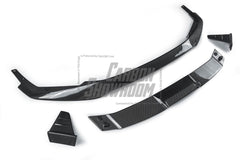 Future Design Blaze Carbon Fiber FRONT LIP SPLITTER for Audi RS6 RS7 C8 2020-ON - Performance SpeedShop