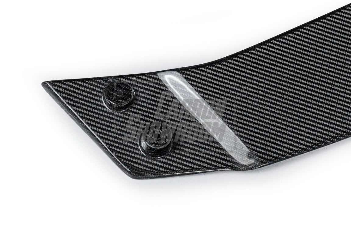 Future Design Blaze Carbon Fiber FRONT LIP SPLITTER for Audi RS6 RS7 C8 2020-ON - Performance SpeedShop