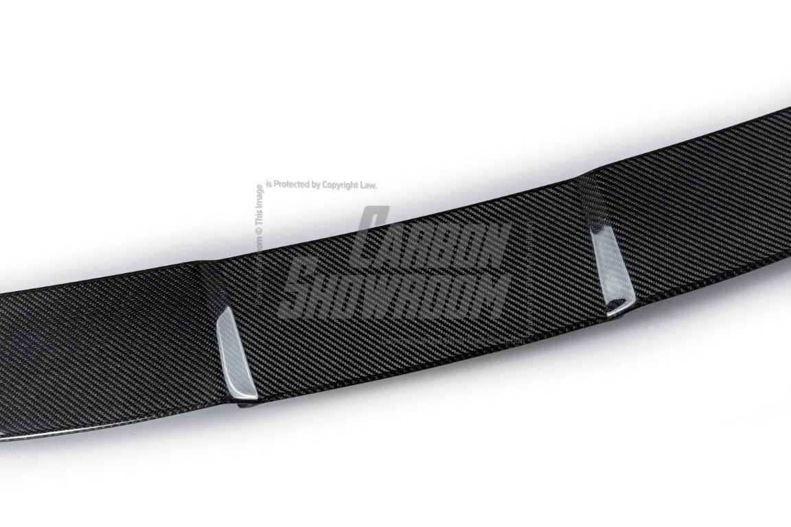 Future Design Blaze Carbon Fiber FRONT LIP SPLITTER for Audi RS6 RS7 C8 2020-ON - Performance SpeedShop