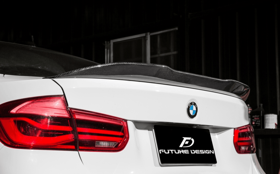 Carbon Rear Spoiler For BMW 4 Series F36 420i 428i 430i 435i 440i Gran Coupé 4-Door 2013-2019 M4 Style Genuine Carbon Fibre Rear Wing Lip Boot Spoiler, Car Styling Accessories Black