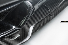 Future Design Carbon B Style Carbon Fiber Front Lip for W205 C63 C63S AMG Sedan Coupe 2015-2021