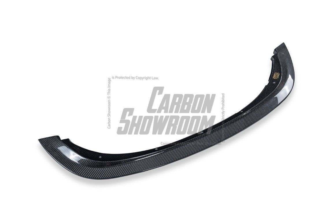 BMW M3 E92 E93 2007 2008 2009 2010 2011 2012 2013 with Aftermarket Parts - CRT Front Lip Carbon Fiber / FRP
