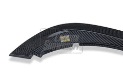 BMW M3 E92 E93 2007 2008 2009 2010 2011 2012 2013 with Aftermarket Parts - CRT Front Lip Carbon Fiber / FRP