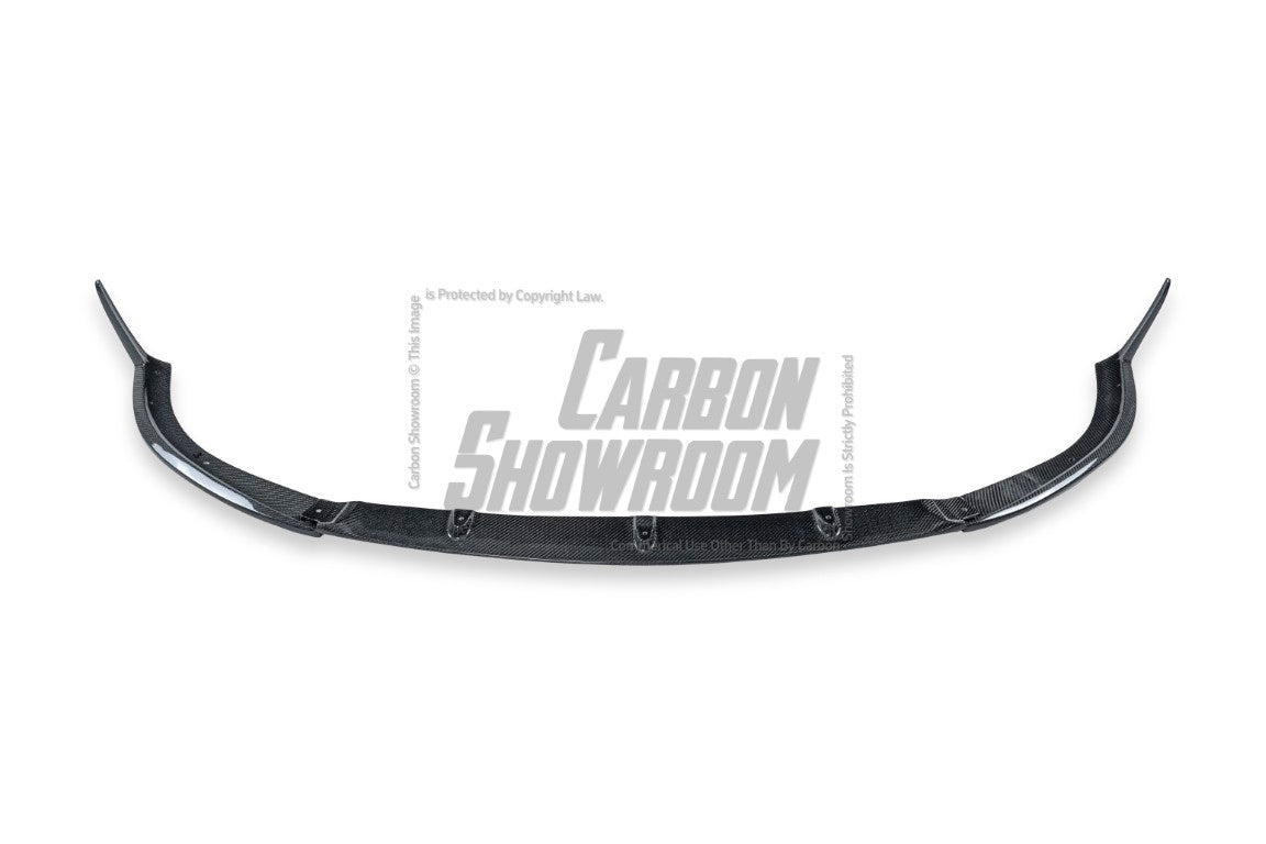 Mercedes Benz C-Class C63S C63 AMG W205 Coupe Convertible (suitable for both pre-facelift and facelift) 2015 2016 2017 2018 2019 2020 2021 2022 2023 with Aftermarket Parts - ED1 Front Lip Carbon Fiber / FRP