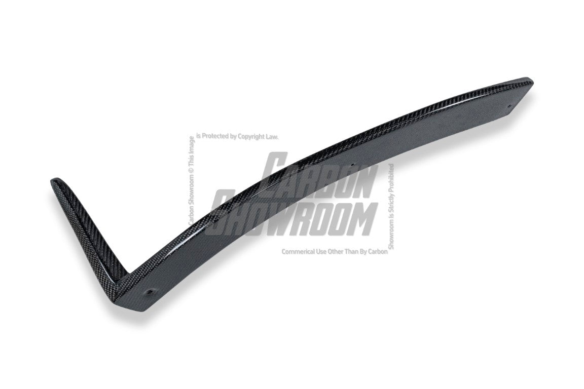 Mercedes Benz C-Class C63S C63 AMG W205 Coupe Convertible (suitable for both pre-facelift and facelift) 2015 2016 2017 2018 2019 2020 2021 2022 2023 with Aftermarket Parts - ED1 Front Lip Carbon Fiber / FRP