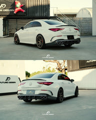 Future Design Carbon FD Carbon Fiber Rear Spoiler For 2020-2024 C118 CLA45 CLA35 CLA250 Sedan