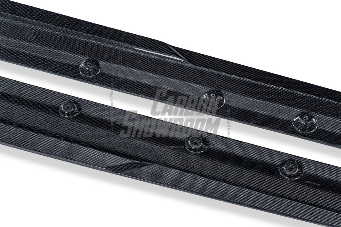 Future Design Carbon FD GT Carbon Fiber Side Skirts for BMW G14 G15 8 Series 840i 850i - Performance SpeedShop