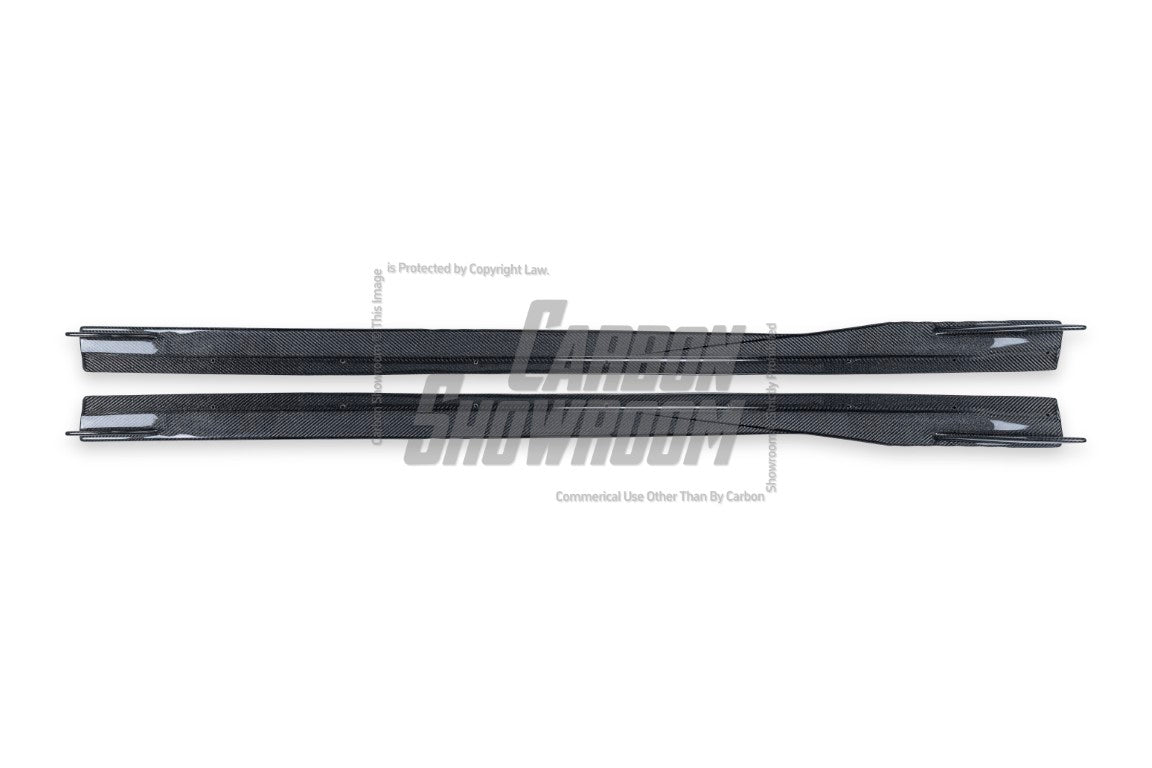 BMW M2 / M2C F87 2016 2017 2018 2019 2020 2021 with Aftermarket Parts - FDGT Side Skirts Carbon Fiber / FRP