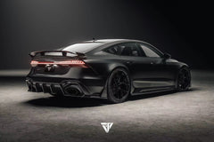 Future Design Carbon Fiber REAR GT WING for Audi RS7 S7 A7 2019-ON