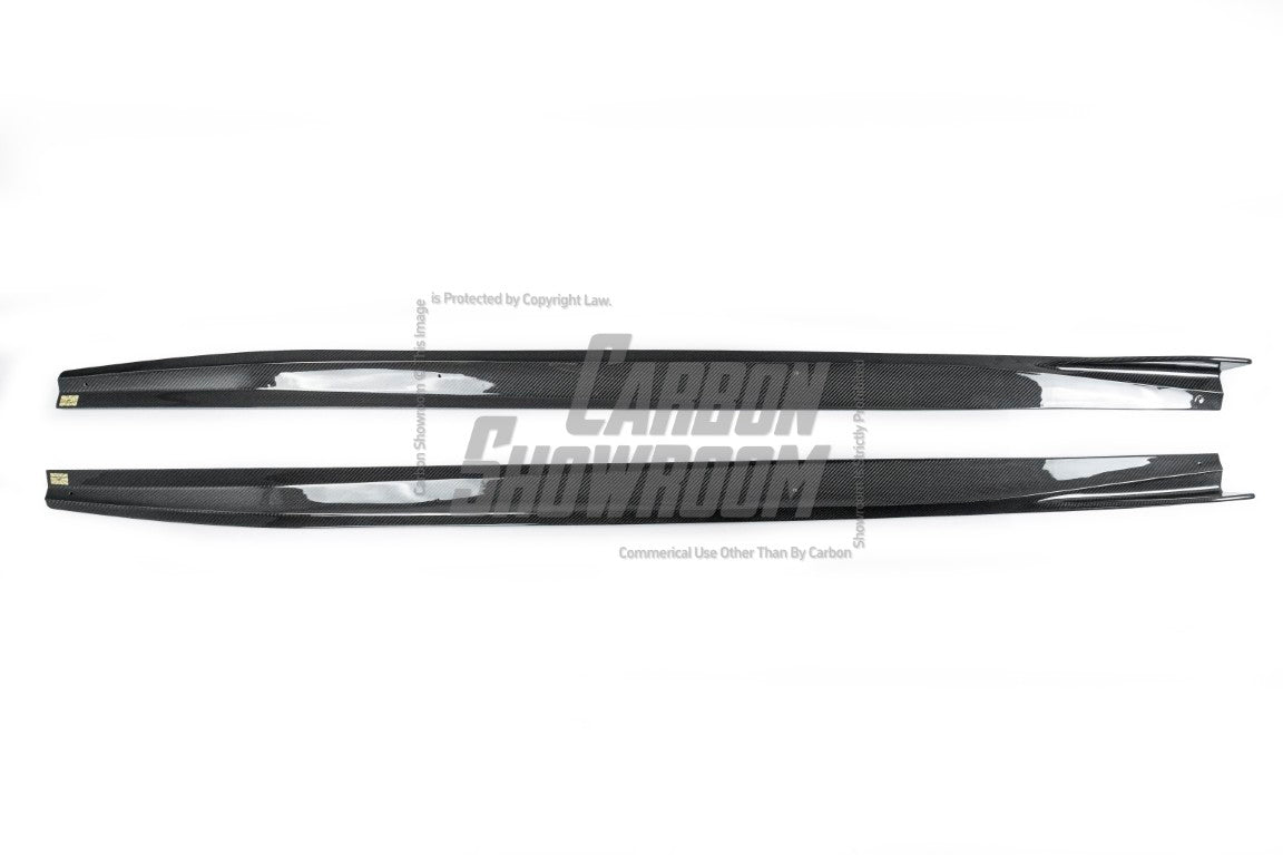 Future Design Carbon Fiber FD SIDE SKIRTS for W206 C300 C43 C63 Sedan 2021-ON - Performance SpeedShop