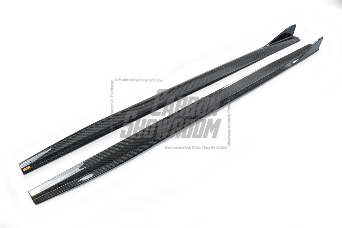 Future Design Carbon Fiber FD SIDE SKIRTS for W206 C300 C43 C63 Sedan 2021-ON - Performance SpeedShop