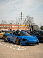 Future Design Carbon Fiber FRONT BUMPER CANARDS for McLaren 720S - Performance SpeedShop