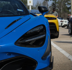 Future Design Carbon Fiber FRONT BUMPER CANARDS for McLaren 720S - Performance SpeedShop