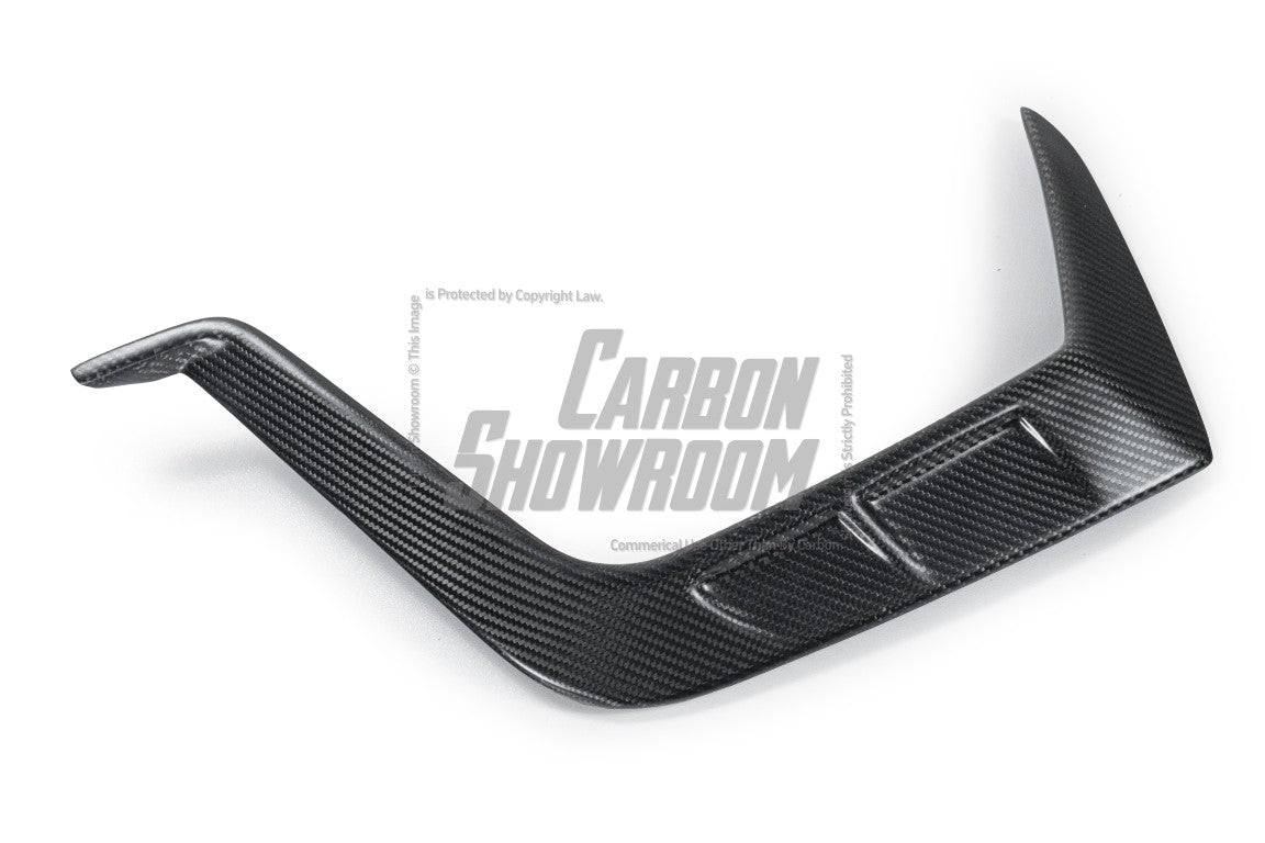 Future Design Carbon Fiber FRONT GRILL SIDE OVERLAY TRIM - "Blaze kit" for Audi RS5 B9.5 2020-2022 - Performance SpeedShop
