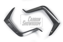 Future Design Carbon Fiber FRONT GRILL SIDE OVERLAY TRIM - "Blaze kit" for Audi RS5 B9.5 2020-2022 - Performance SpeedShop