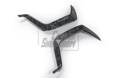 Future Design Carbon Fiber FRONT GRILL SIDE OVERLAY TRIM - "Blaze kit" for Audi RS5 B9 2017-2019 - Performance SpeedShop
