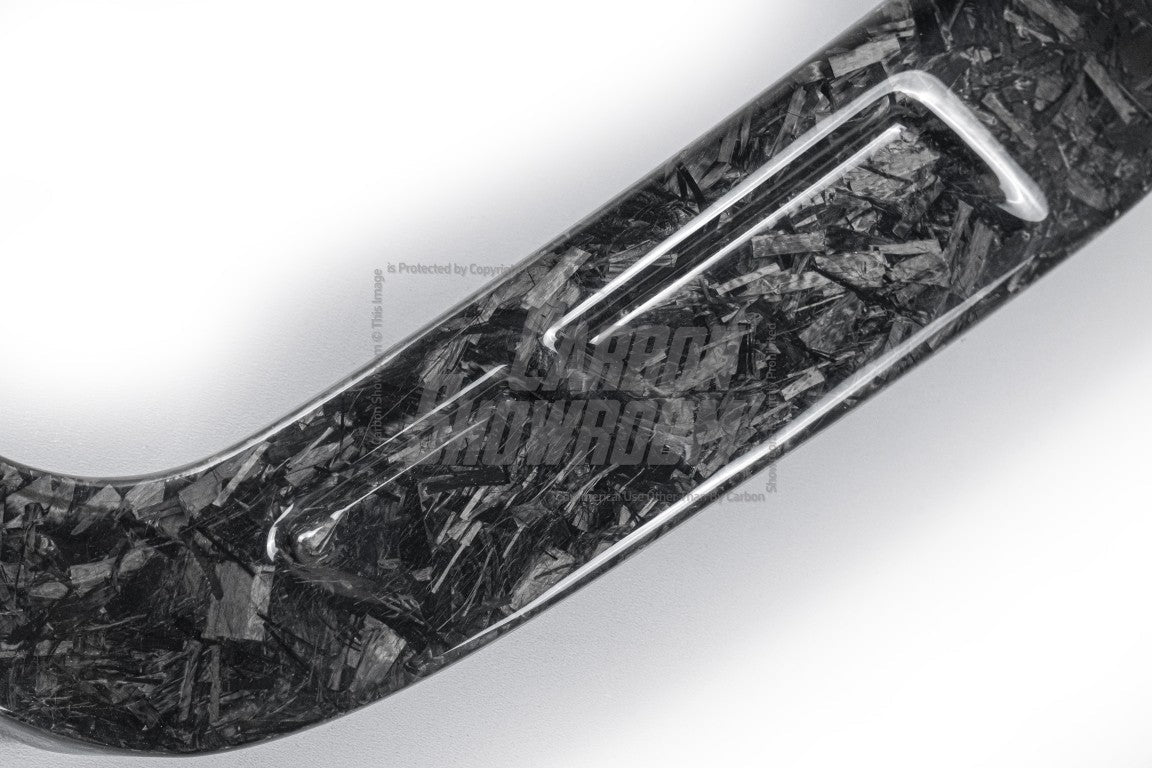 Future Design Carbon Fiber FRONT GRILL SIDE OVERLAY TRIM - "Blaze kit" for Audi RS5 B9 2017-2019 - Performance SpeedShop