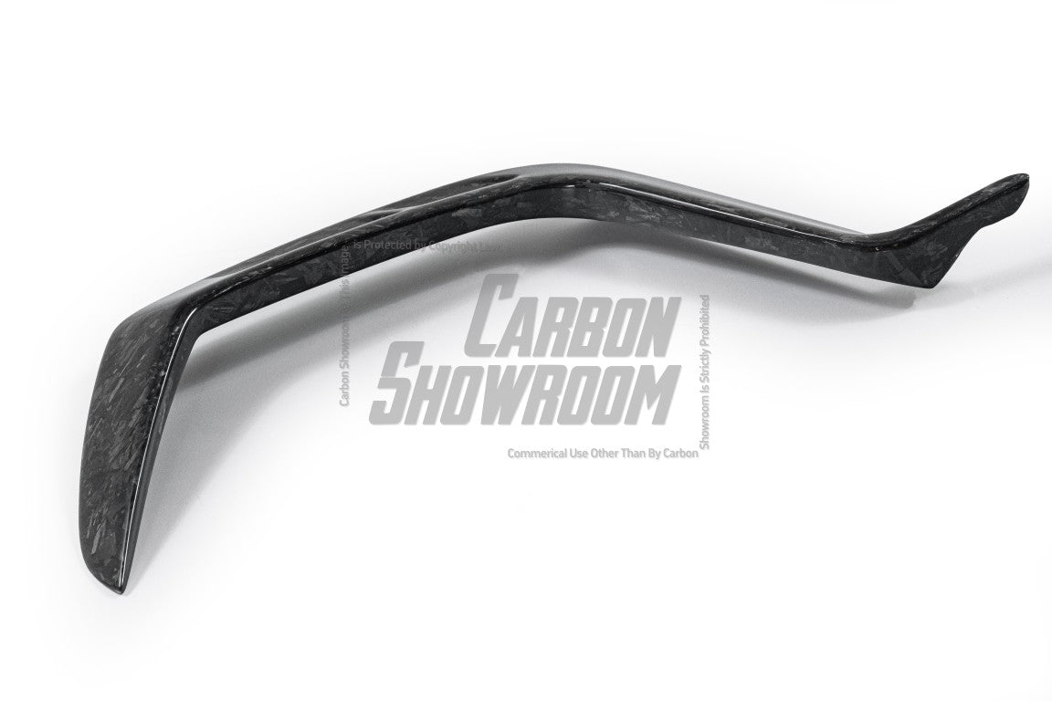 Future Design Carbon Fiber FRONT GRILL SIDE OVERLAY TRIM - "Blaze kit" for Audi RS5 B9 2017-2019 - Performance SpeedShop