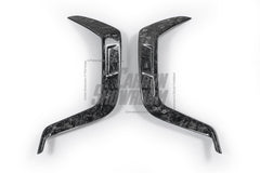 Future Design Carbon Fiber FRONT GRILL SIDE OVERLAY TRIM - "Blaze kit" for Audi RS5 B9 2017-2019 - Performance SpeedShop