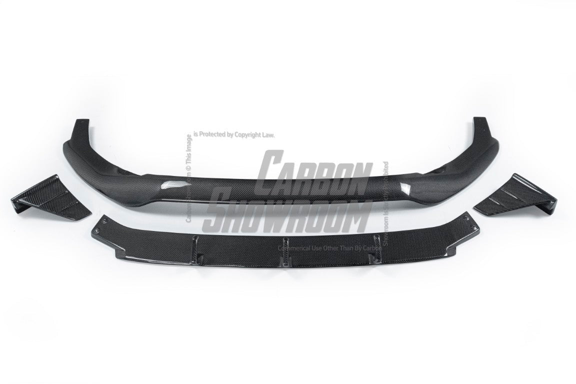Future Design Carbon Fiber FRONT LIP SPLITTER - "Blaze kit" for Audi RS5 B9.5 2020-2022 - Performance SpeedShop