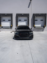 Future Design Carbon Fiber FRONT LIP SPLITTER - "Blaze kit" for Audi RS5 B9.5 2020-2022 - Performance SpeedShop