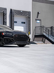Future Design Carbon Fiber FRONT LIP SPLITTER - "Blaze kit" for Audi RS5 B9.5 2020-2022 - Performance SpeedShop