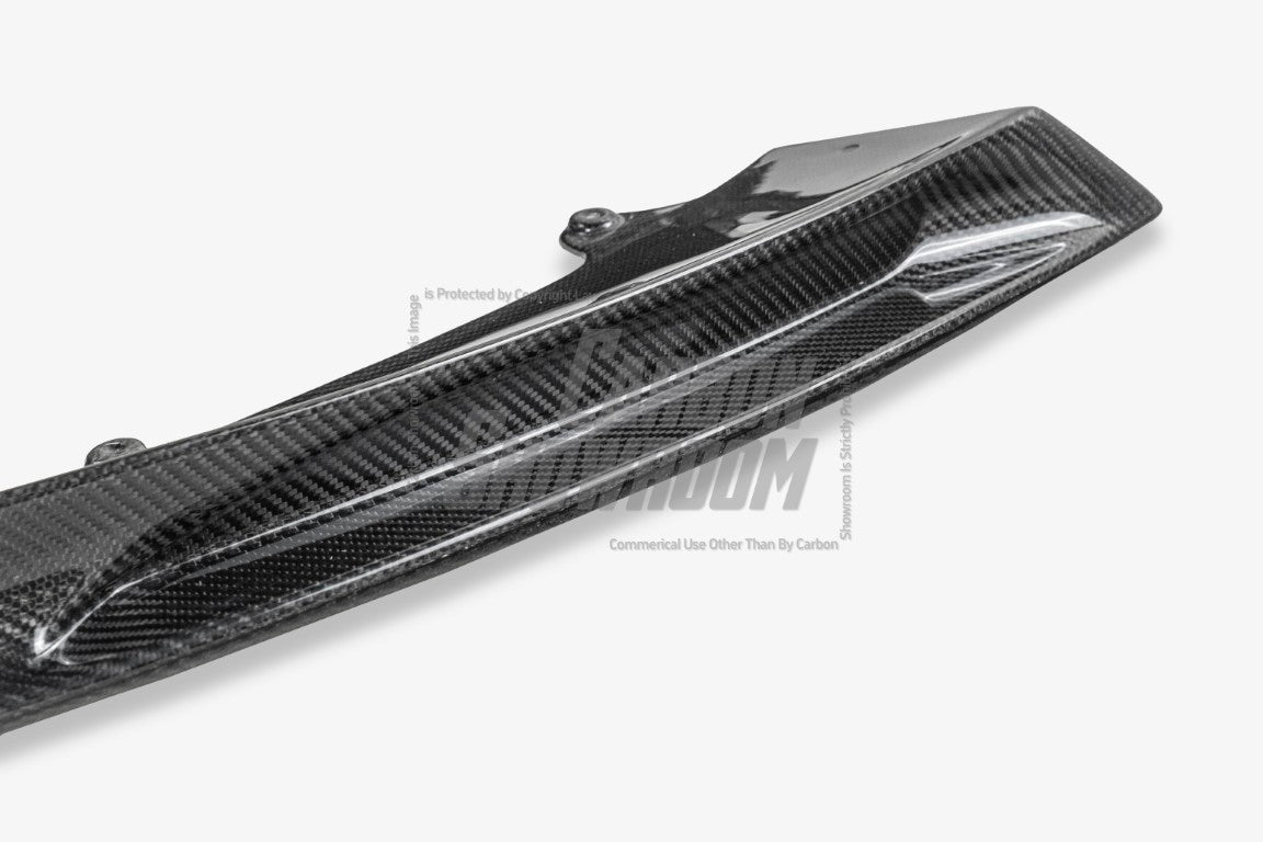 Future Design Carbon Fiber FRONT LIP SPLITTER for Audi e-Tron GT 2021-ON - Performance SpeedShop