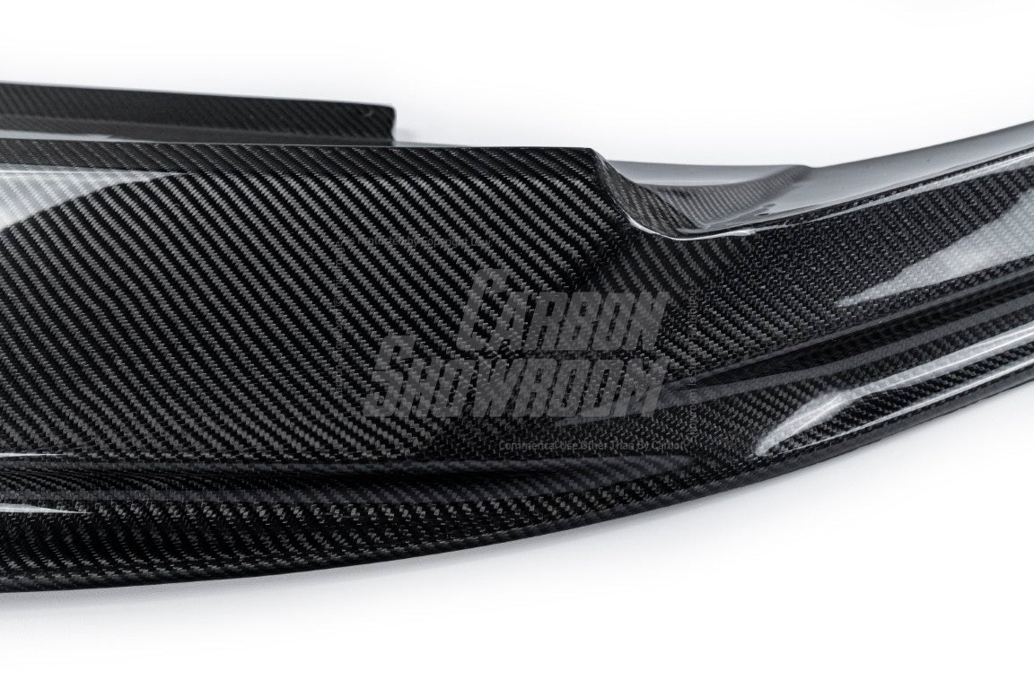 Future Design Carbon Fiber FRONT LIP SPLITTER for Porsche Cayenne Coupe 9Y3 - Performance SpeedShop