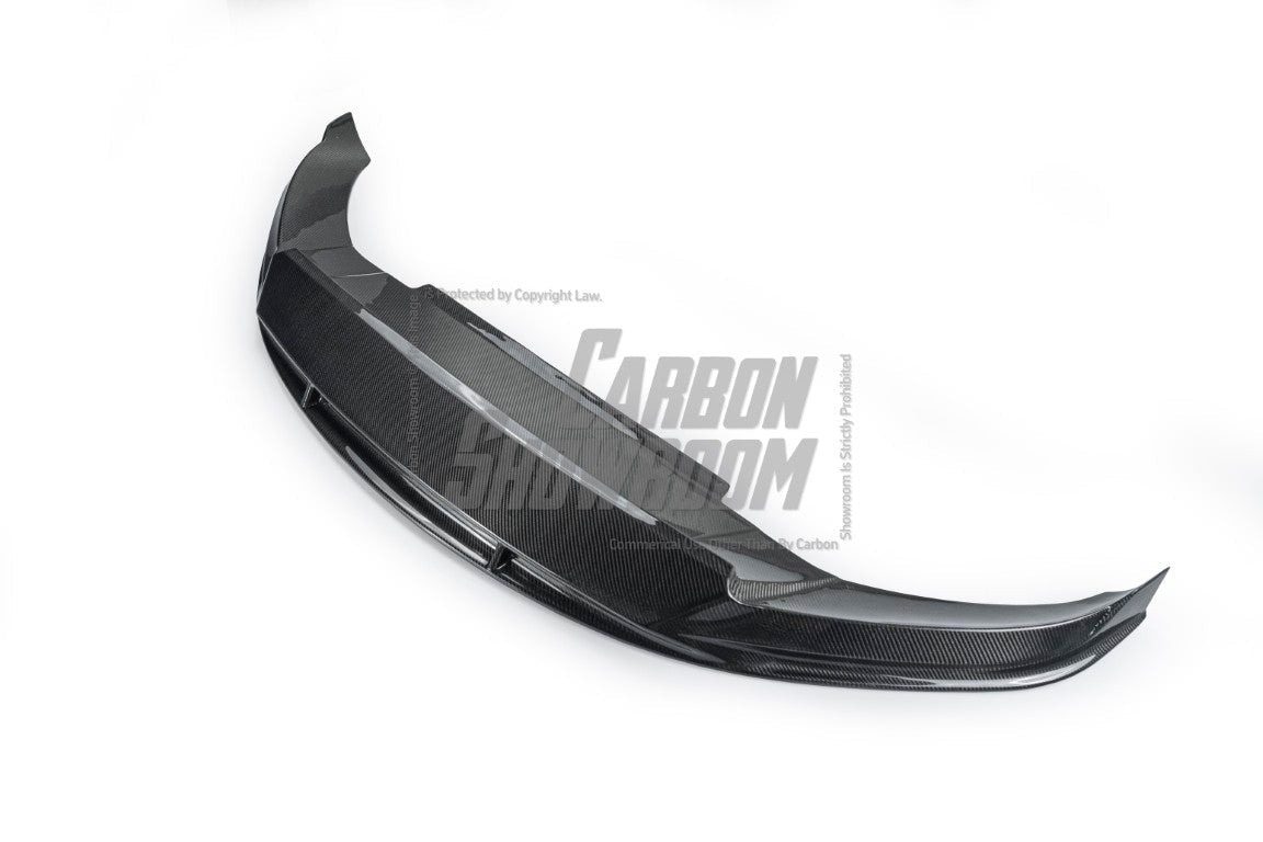Future Design Carbon Fiber FRONT LIP SPLITTER for Porsche Cayenne Coupe 9Y3 - Performance SpeedShop