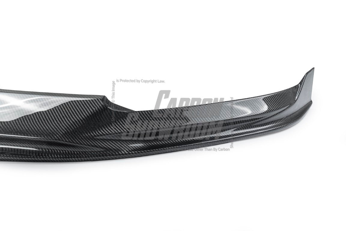 Future Design Carbon Fiber FRONT LIP SPLITTER for Porsche Cayenne Coupe 9Y3 - Performance SpeedShop
