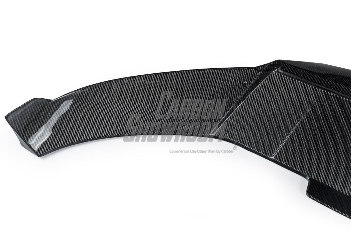 Future Design Carbon Fiber FRONT LIP SPLITTER for Porsche Cayenne Coupe 9Y3 - Performance SpeedShop