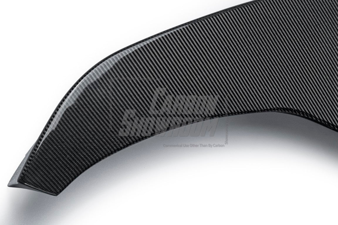 Future Design Carbon Fiber FRONT LIP SPLITTER for Porsche Cayenne Coupe 9Y3 - Performance SpeedShop