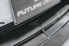 Future Design Carbon Fiber FRONT LIP SPLITTER for Tesla Model Y / Performance