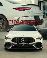 Future Design Carbon Fiber Front Bumper Surround For CLA C118 X118 CLA45 2020-2024