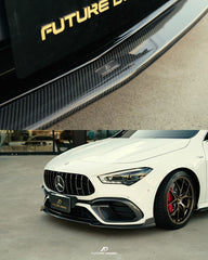 Future Design Carbon Fiber Front Bumper Surround For CLA C118 X118 CLA45 2020-2024