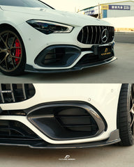 Future Design Carbon Fiber Front Bumper Surround For CLA C118 X118 CLA45 2020-2024