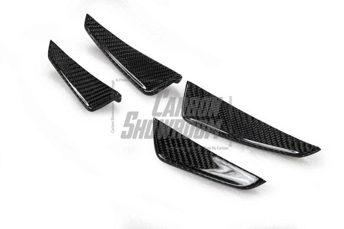 Future Design Carbon Fiber Front Canards For CLA C118 CLA45 CLA35 CLA250 2020-ON - Performance SpeedShop