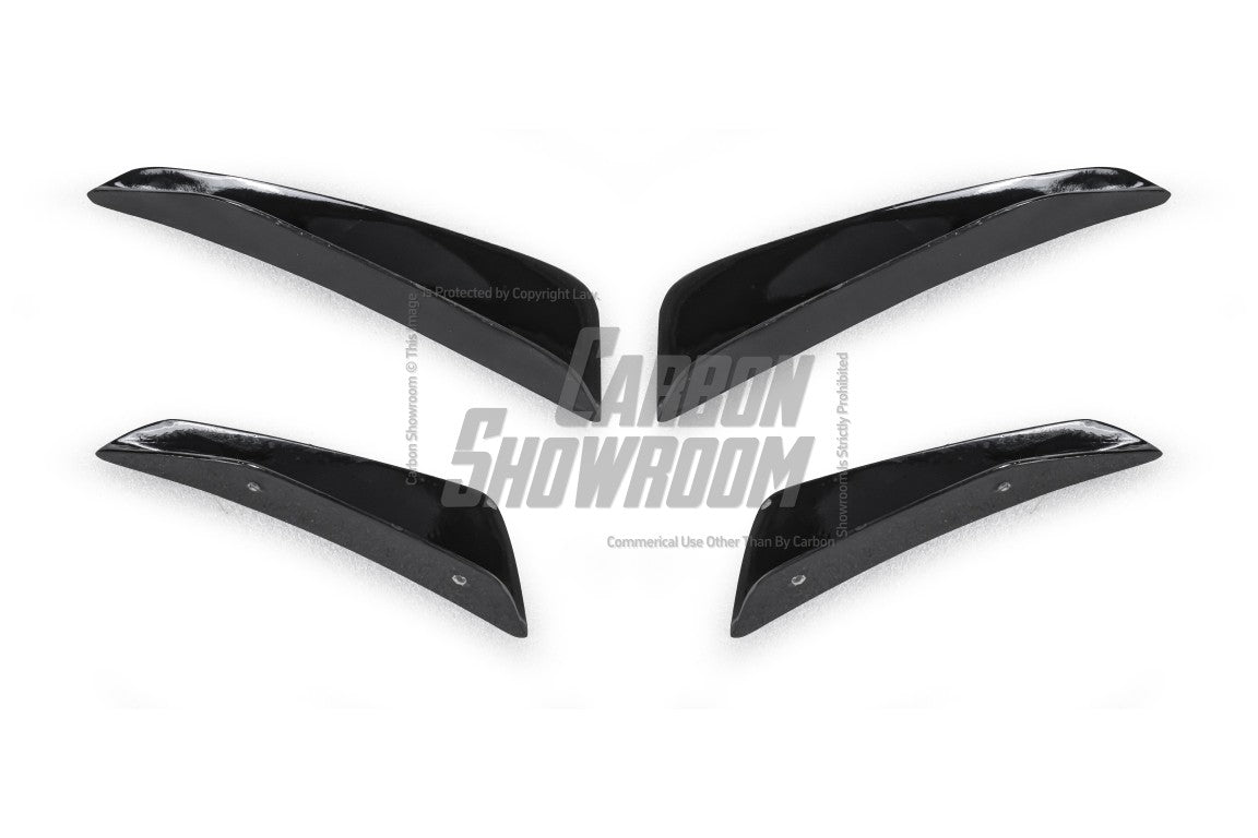 Future Design Carbon Fiber Front Canards For CLA C118 CLA45 CLA35 CLA250 2020-ON - Performance SpeedShop