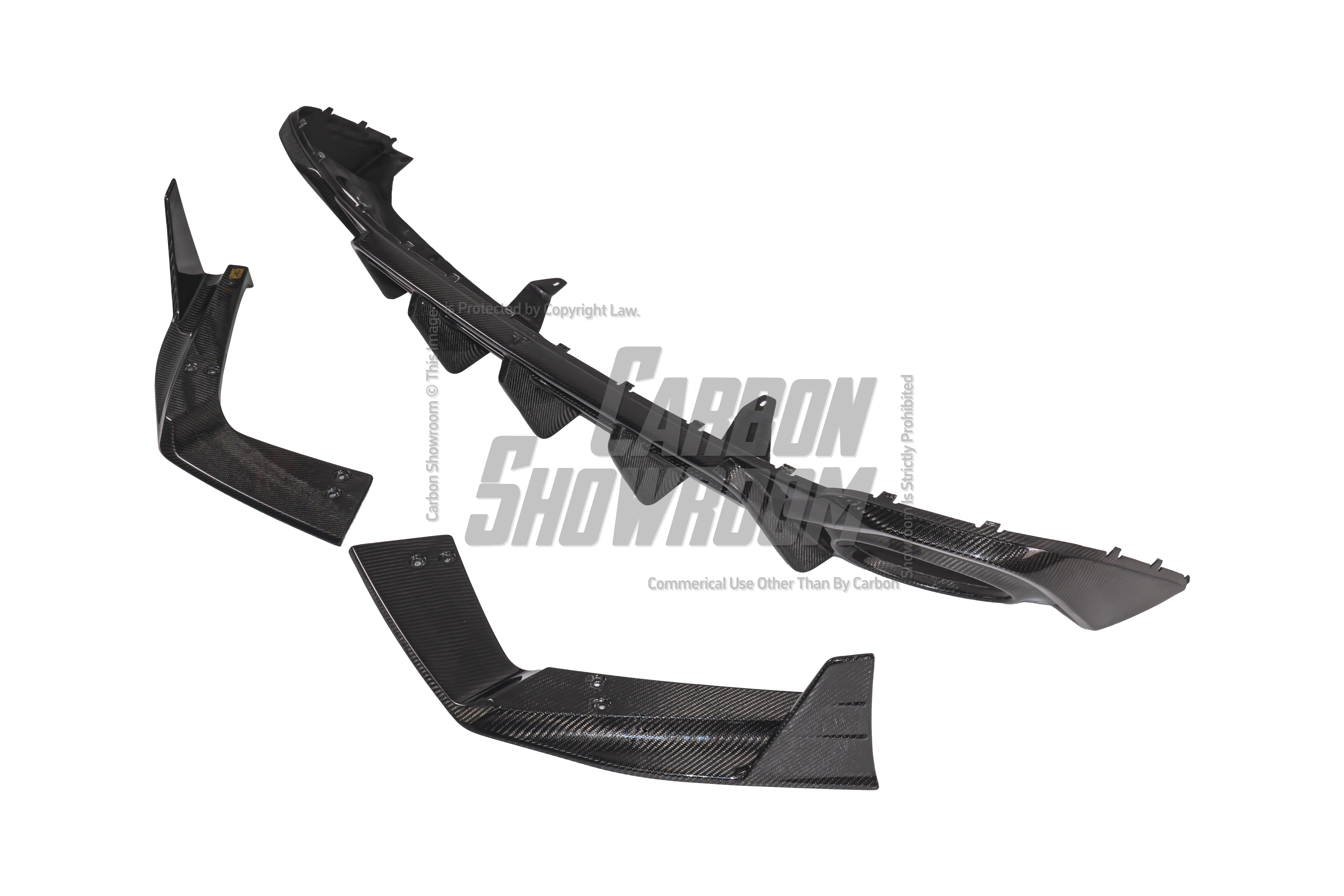 Future Design Carbon Fiber REAR DIFFUSER & REAR CANARDS - "Blaze kit" for Audi RS5 B9.5 2020+ - Performance SpeedShop
