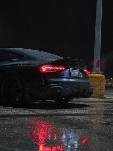 Future Design Carbon Fiber REAR DIFFUSER & REAR CANARDS - "Blaze kit" for Audi RS5 B9.5 2020+ - Performance SpeedShop