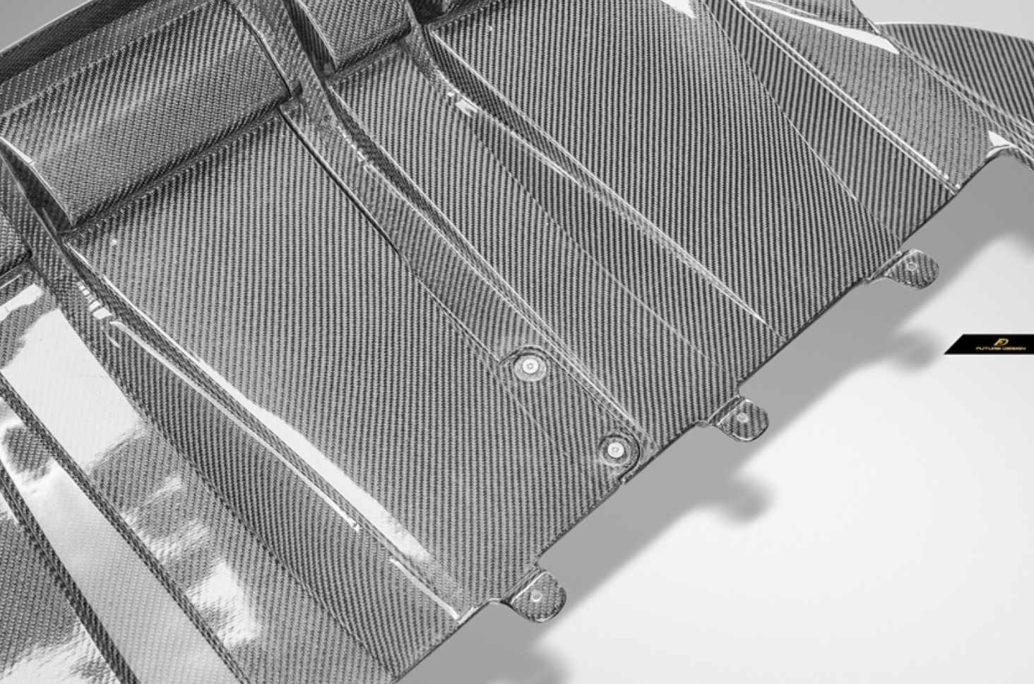 Future Design Carbon Fiber REAR DIFFUSER for Audi e-Tron GT 2021-ON