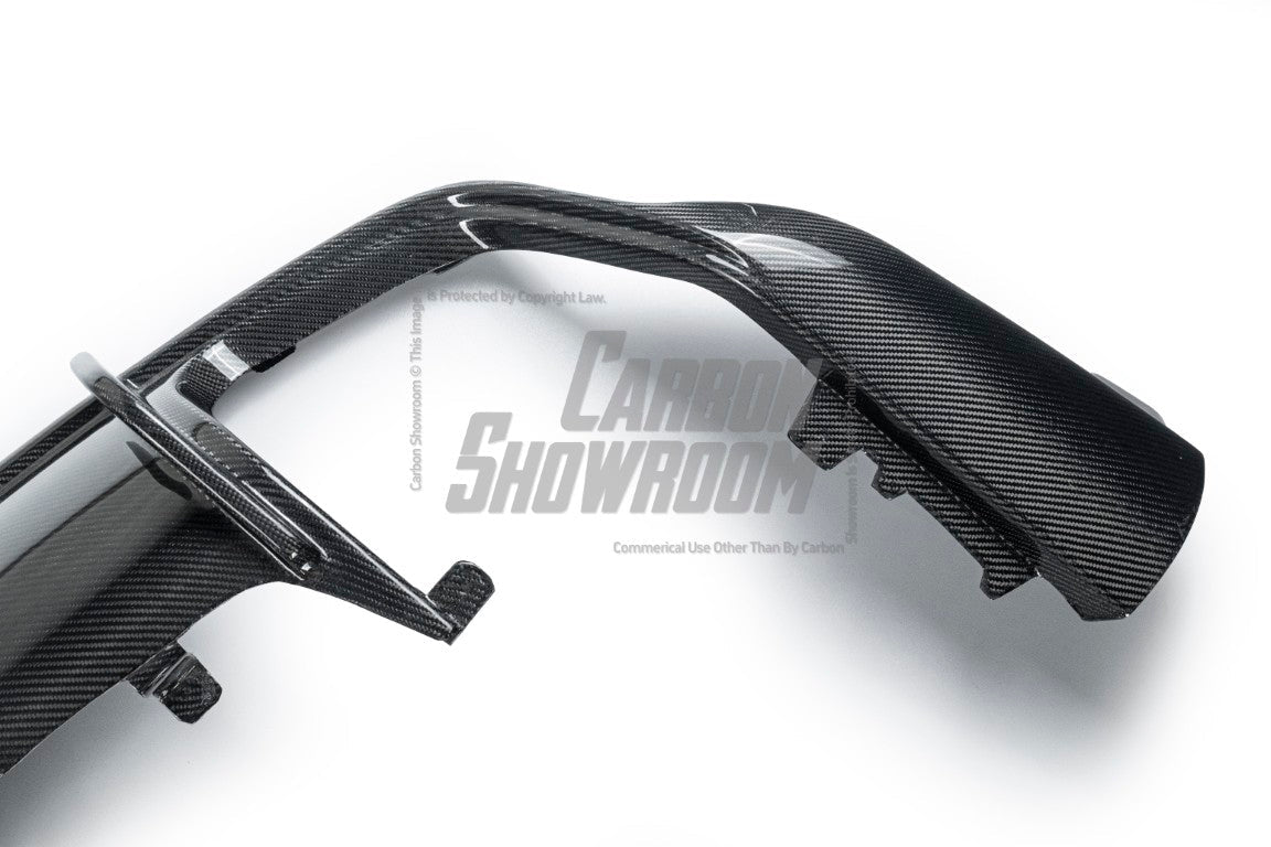 Future Design Carbon Fiber REAR DIFFUSER for Porsche Cayenne Coupe 9Y3 - Performance SpeedShop