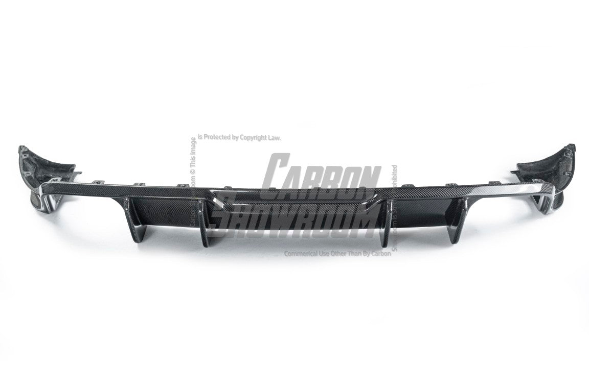 Future Design Carbon Fiber REAR DIFFUSER for Porsche Cayenne Coupe 9Y3 - Performance SpeedShop