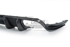 Future Design Carbon Fiber REAR DIFFUSER for Porsche Cayenne Coupe 9Y3 - Performance SpeedShop