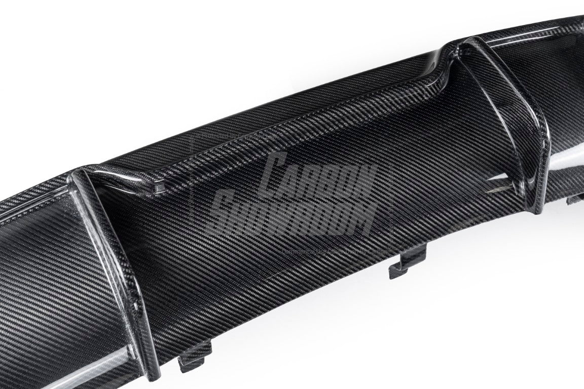 Future Design Carbon Fiber REAR DIFFUSER for Porsche Cayenne Coupe 9Y3 - Performance SpeedShop