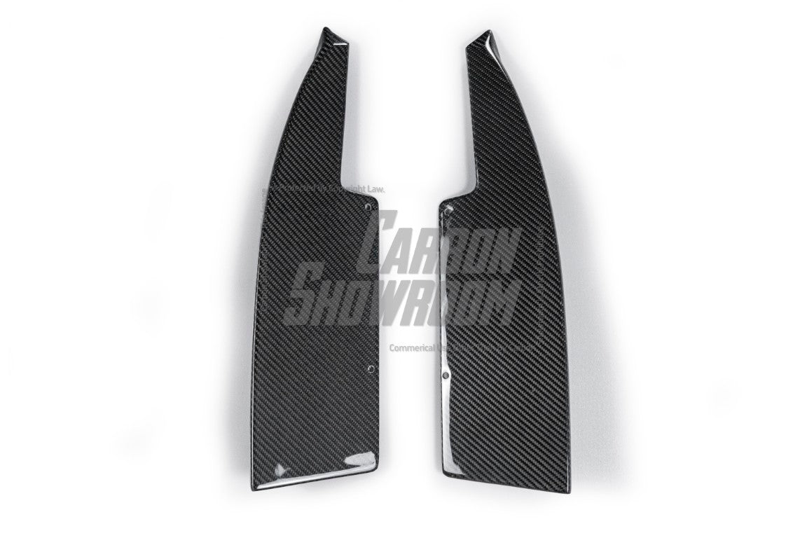 Future Design Carbon Fiber Rear Bumper Side Valences for BMW G20 G28 330I M340i - Performance SpeedShop